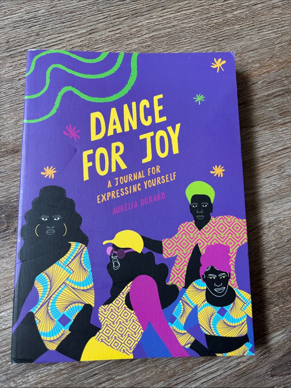 Dance For Joy Purple Journal for Kids - Expressive Writing